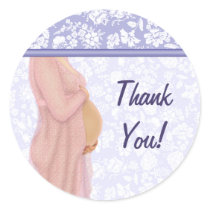 Expectant Dreams Round Stickers