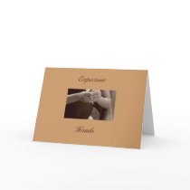 Expectant Hands Greeting Card