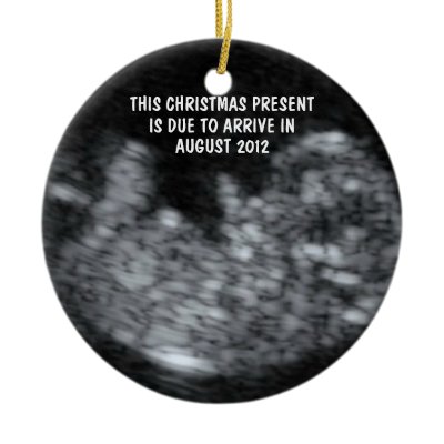 Expectant Mother Christmas Tree Ornament