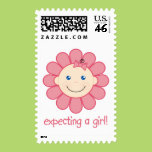 Expecting a Girl Stamps