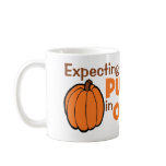 Expecting A Little Pumpkin In October Coffee Mug