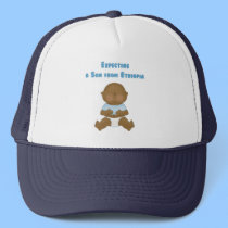 Expecting a Son from Ethiopia hats
