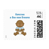 Expecting a Son from Ethiopia postage by robynsnest Expecting a Son from Ethiopia postage
