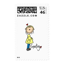 Expecting Baby Tshirts and Gifts Stamps