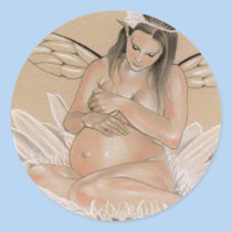 Expecting Fairy Sticker stickers