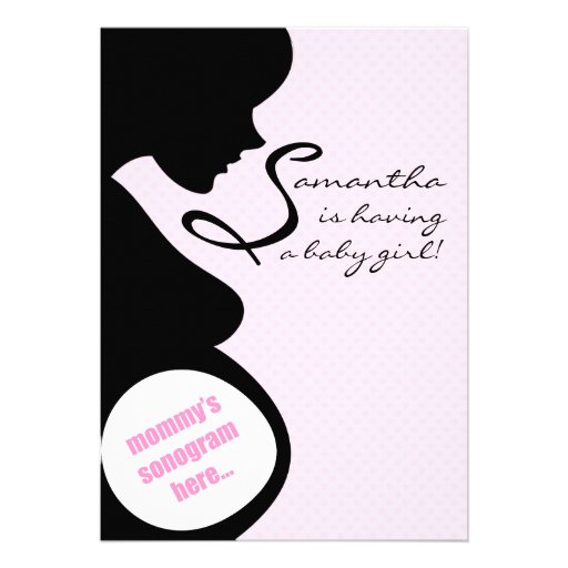 Expecting Mommy Baby Shower Invitation