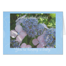Expecting New Baby Congratulations Card