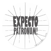 Expecto Patronum! Round Sticker