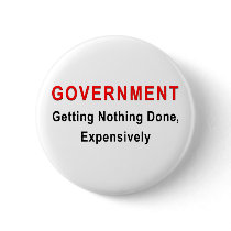 Expensive Government Pinback Buttons
