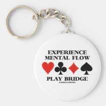 Experience Mental Flow Play Bridge Key Chain