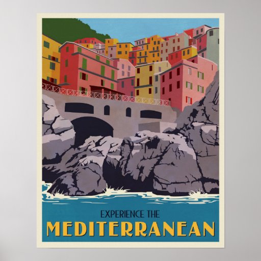 Experience The Mediterranean Poster 