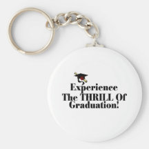 Experience The Thrill Of Graduation Keychain
