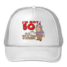 Experienced 18 Year Old 50th Birthday Gifts Mesh Hat