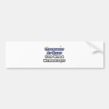 Experiment At Night...Sleep With a Microbiologist Bumper Sticker