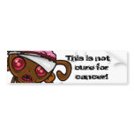 Experimented Monkey Bumper Sticker