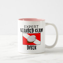 Expert Bearded Clam Diver Coffee Mug