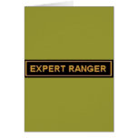 EXPERT RANGER ARMY 'PATCH' GREETING CARDS