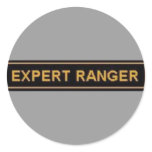 EXPERT RANGER ARMY 'PATCH' STICKER