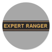 EXPERT RANGER ARMY 'PATCH' stickers