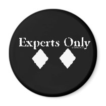 Experts Only Refrigerator Magnet