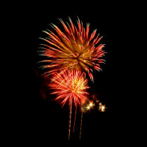 Exploding Fireworks Print posters