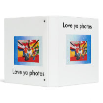 Exploding Heart Love ya Marcoart Binders