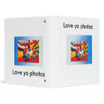 Exploding Heart Love ya Marcoart Binders