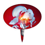 Exploding Lightbulb Cake Toppers