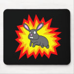 Exploding Rabbit Mousepad