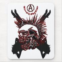 EXPLOITED, skull and crossbones mousepads