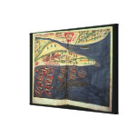 Exploration map of Surat Gallery Wrap Canvas
