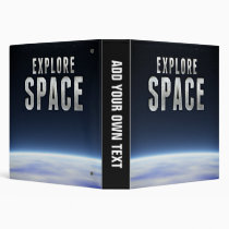 Explore Space binders