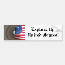 Explore the United States! Bumper Stickers