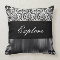 Explore Throw Pillow