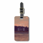 Explore With Me Luggage Tag luggage tags