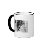 Explorer's Tent and Belongings at Camp Site Coffee Mug