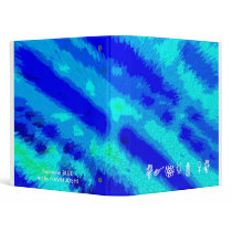 EXPLOSION BLUE binders