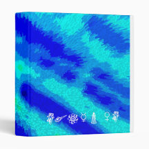 EXPLOSION BLUE BINDER