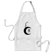 Explosive Cockroach (Black Bomb) Apron by MrSpyke99 Explosive Cockroach (Black Bomb) Apron