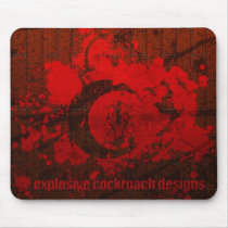 Explosive Cockroach Designs Mousepad by MrSpyke99 Explosive Cockroach Designs Mousepad