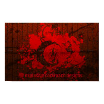 Explosive Cockroach Designs Print