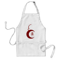 Explosive Cockroach (Red Bomb) Apron by MrSpyke99 Explosive Cockroach (Red Bomb) Apron