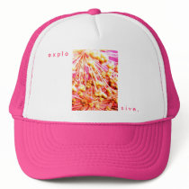 Explosive, e x p l o s i v e . hats