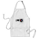 Explosive I Love Ping pong Apron