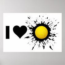 Explosive I Love Volleyball 2 Posters