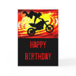 Explosive Motocross Jump Cards