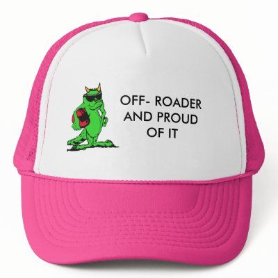 expo_liz, OFF- ROADER AND PROUD OF IT Trucker Hat by janmae