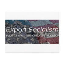 Export Socialism Postcard