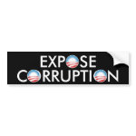Expose Obama Corruption bumpersticker