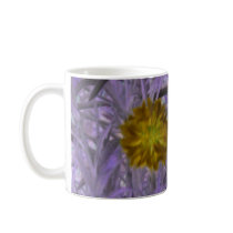 Exposed Flower Design Mug mugs